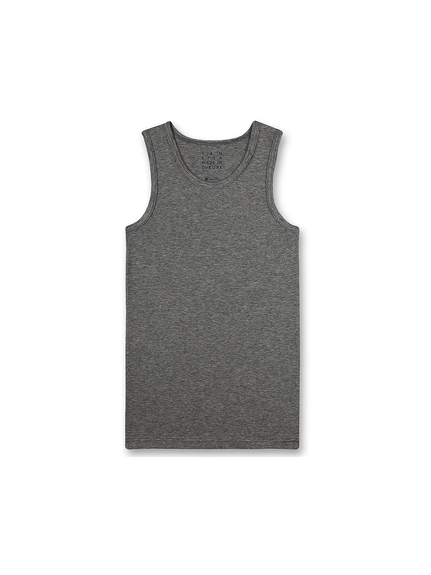 SANETTA | Jungen Unterhemd elite grey | 